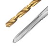sourcing map Tap and Drill Bit Set, 2pcs 4-40 UNC