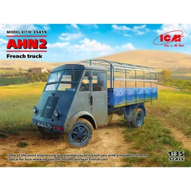 ICM ICM35419 1:35-AHN2 French Truck Scale Model Kit, Black