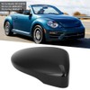 Glossy Black Rear View Door Wing Mirror Cover 3C8857537 3C8857538