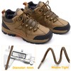DELELE 2 Pair Round Boot Laces Outdoor Hiking Walking Shoelaces