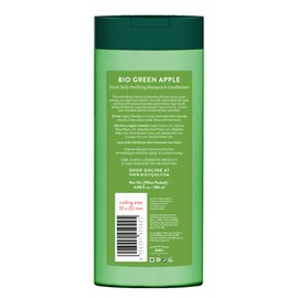 Biotique Bio Green Apple Fresh Daily Purifying Shampoo and Conditioner for Oily Scalp and Hair, 180ml