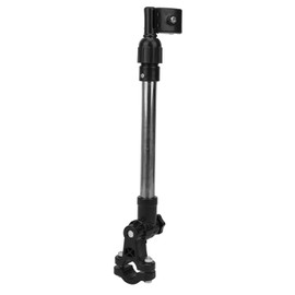 Bike Umbrella Mount Holder, Adjustable Height Bike Umbrella Frame Stand, Stainless Steel Umbrella Connector Holder for Wheelchairs, Biycle, Stroller, Trolleys, Easy to Mount Dismount