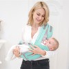 Baby Carrier with Hip Seat Breathable & Detachable Design Adjustable