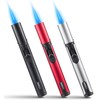Urgrette 3 Pack Butane Torch Lighters, 6-inch Refillable Pen Lighter