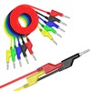 Cleqee 1000V 19A 4mm Stackable Banana Plug Test Lead Set