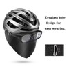 Kgtee Winter Helmet Liner Skull Cap, Fleece Lined Warm Cycling