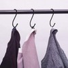S Hooks for Hanging Clothes (10 Pack), Stainless Steel S