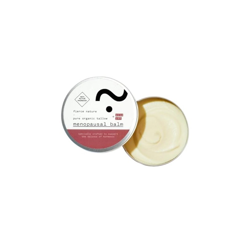 Fierce Nature Pure Organic Tallow Menopausal Balm with Wild Yam