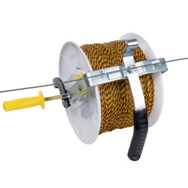 3:1 Geared Reel Prewound Polywire with 6 Stainless Steel Conductor/Strands