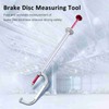 Brake Disc Measuring Tool Thickness Measuring Ruler Calipers 0 to