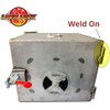 6" Bullet Hinge Steel Body & Pin, Brass Bushing &