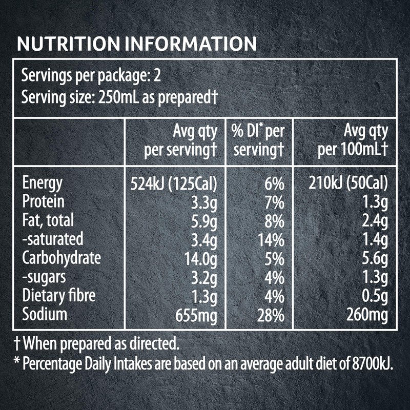 Continental Sensations soup | Cheesy Broccoli & Potato with Parmesan