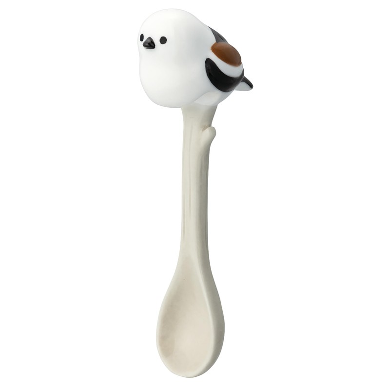 Decorore Corporation Japanese Sawtooth Perch Spoon, Size: Approx. W2.7 D4.2