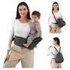VIFOYO Baby Hip Seat Carrier with Lumbar Support, 3D Anti-Slip