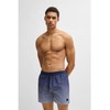 Boss Men's Vale Trunk Swimming Shorts with Logo Patch and