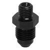 1 Pair AN4 to M8 Oil Cooler Fitting Adapter Black