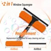 26FT High Window Cleaning Kit with Pole, 2 in 1