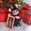Annalee Winter Woods Artwork Mouse, 6 in