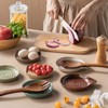 ArtifexCeram Spoon Rest, Large Stoneware Drip Tray for Multiple Utensils,