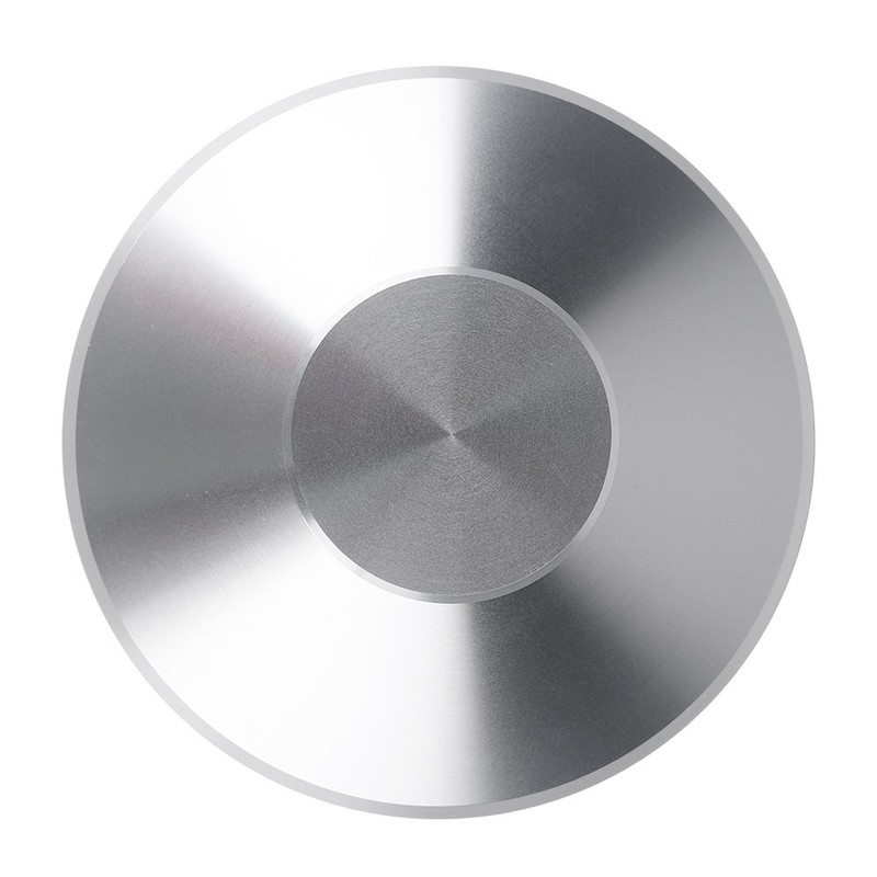 Disc Stabilizer for LP Record Players, Aluminum Metal Turntable Balanced