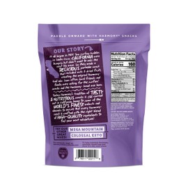 Diamond of California Harmony Amped Omega-3 Trail Mix with Mixed Nuts, Dried Fruit, Diamond of California Himalayan Pink Salt Walnuts, and Seeds, 10 oz, 1 Unit