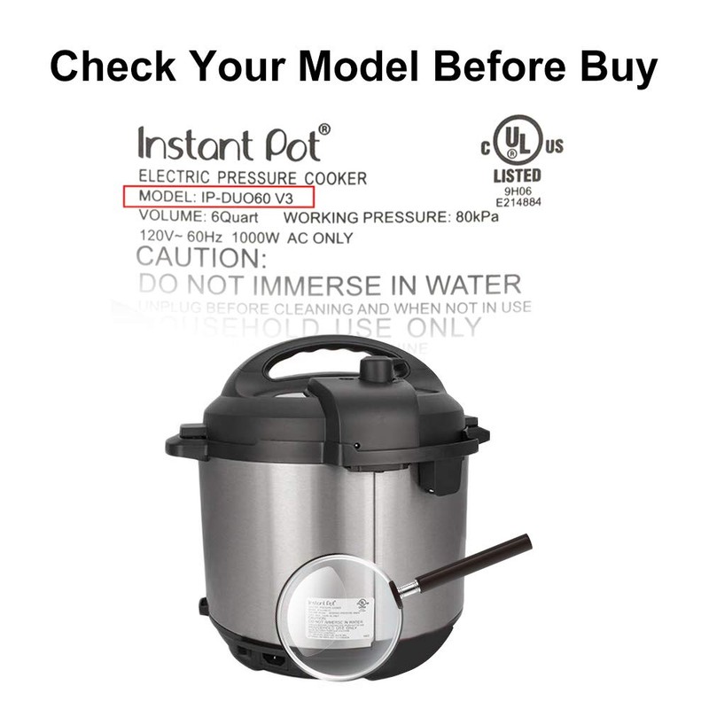 Original Float Valve for Instant Pot Pro 6 Qt 8Qt,