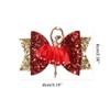 5-PCS Glitter Bow Hair Clips Ballet Girl Hair Bow Sequin