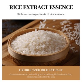 20pcs Rice Raw Pulp Sleep Mask Hydrating Moisturising Soothing Glowing Skin Portable Wash-Free Sleeping Mask Rice Mask for More Youthful and Radiant Skin