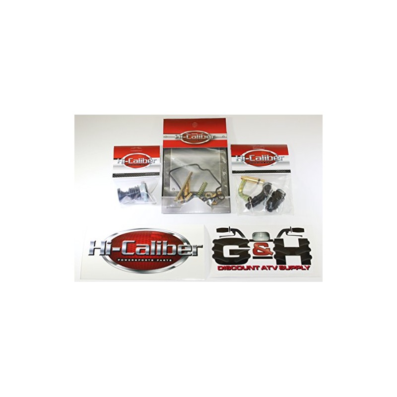 Hi-Caliber Powersports Parts Carb Carburetor Kit + Primer Pump +
