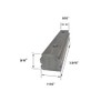Gordon Glass® Pivot Hinge Insert for use with 3/8" and