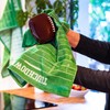 40YARDS American Football Tea Towels (Pack of 2) in Pitch