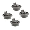 First4Spares Premium Lower Basket Wheel Clips for Bosch, Neff &