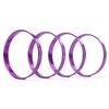 Alurad Shop Z-741726ALU Aluminium Centering ring 4 Silver
