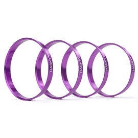 Alurad Shop Z-741726ALU Aluminium Centering ring 4 Silver