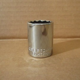 Craftsman 1" CRAFTSMAN CMMT47514 Standard SAE 12-pt 1/2-in Drive Shallow Socket Ratchet