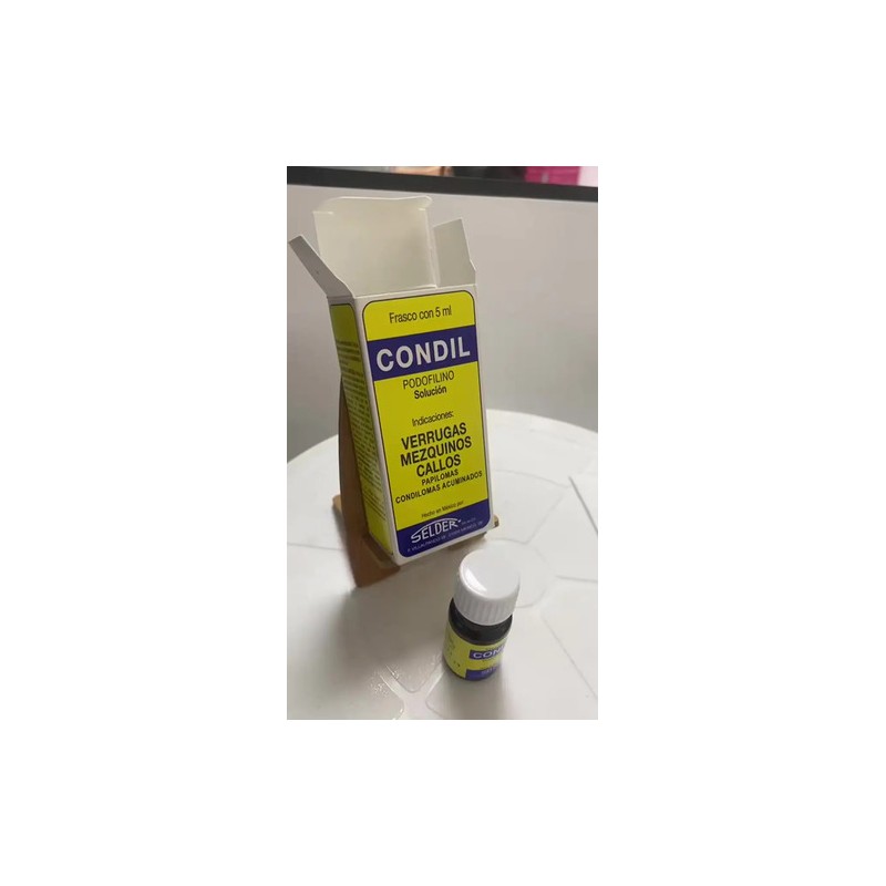 Condil Rapid Vpch Verrugas Mezquinos Callos 5ml