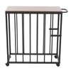 Art Storage Rack with 4 Locking Wheels - Large Canvas