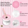 Electric Makeup Brush Cleaner Machine Cleaning Automatic Cosmetic Cleanser Tool