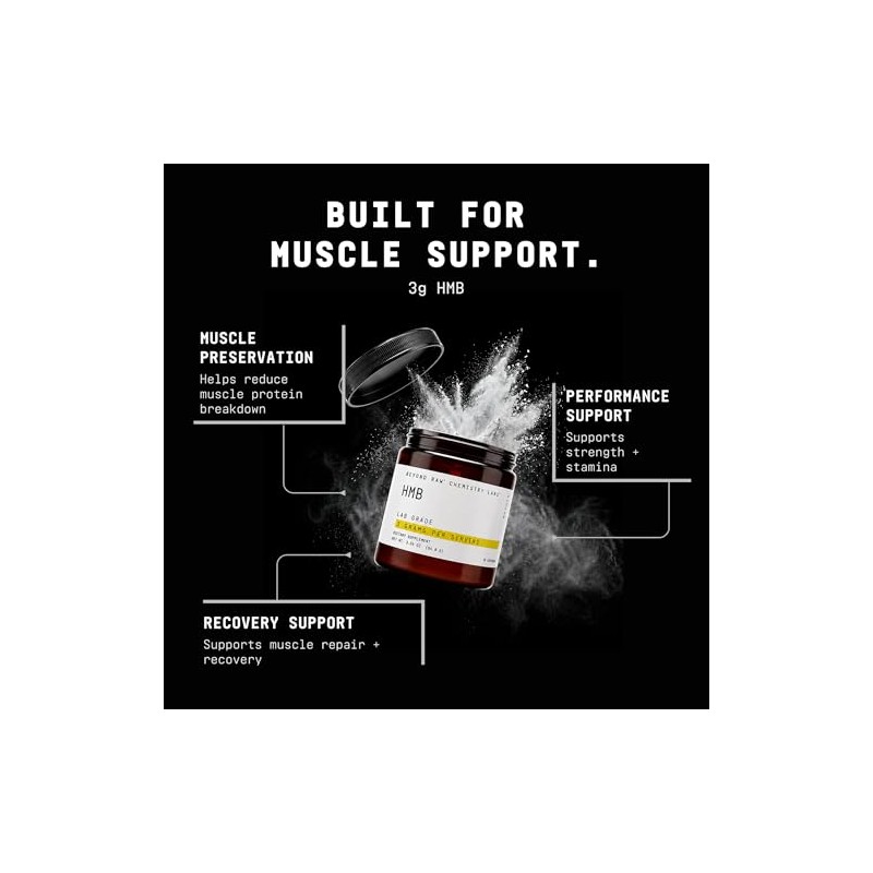 Beyond Raw Chemistry Labs CHL HMB 94.8 Grs Suplemento alimenticio