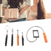 5Pcs Telescoping Magnetic Pickup Tool 360° Rotation Shock Resistant LED