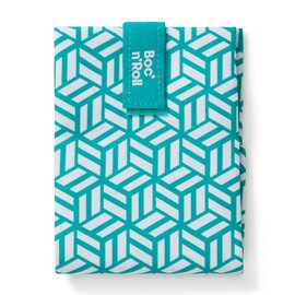 Roll'eat ® Reusable Sandwich Bag | Sandwich Container | Eco Friendly Food Bag | Reusable and Washable Sandwich Wrap | Green Color - Boc'n'Roll Tiles