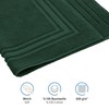 Komforttec 2-Piece Bath Mat Set, Terry Cloth Shower Mat, Washable