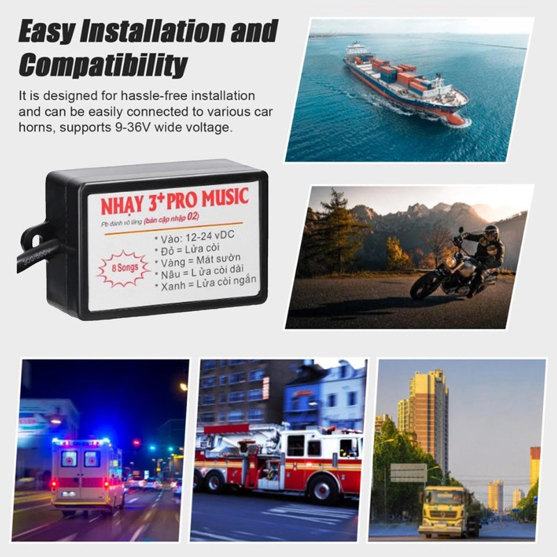 Car Horn Controller | Car Sound Tuner Speaker Controller -