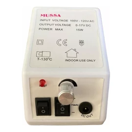 Mussa Pulidor De Uñas Acrílicas Profesional Mussa 2000 Rpm