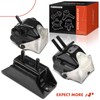 A-Premium 3PCS Engine Motor Mount and Transmission Mount Kit Compatible