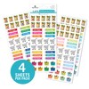 Paper House Productions SET-0008 Functional Icons Planner Bundle-Includes 28 Sheets