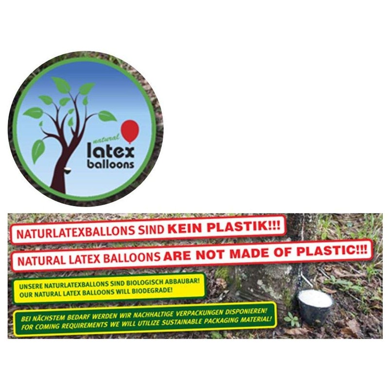 50 Balloons Crystal Clear Premium Quality Diameter Approx. 27 cm