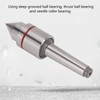 Live Center High Carbon Steel Deep Grooved Ball Bearing 60°