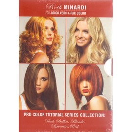 BETH MINARDI FOR JOICO VERO K-PAK COLOR: PRO COLOR TUTORIAL SERIES COLLECTION: PEACH, BELLINI, BLONDE, BRUNETTE AND RED