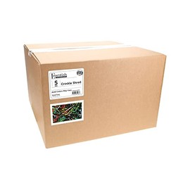 Essentials by Leisure Arts Crinkle Shred Box, Assorted, 5lbs Shredded Paper Filler, Crinkle Cut Paper Shred Filler, Box Filler, Shredded Paper for Gift Box, Paper Crinkle Filler, Box Filling